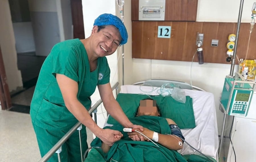 Hiện tại, sức khỏe chị B. đã ổn định.