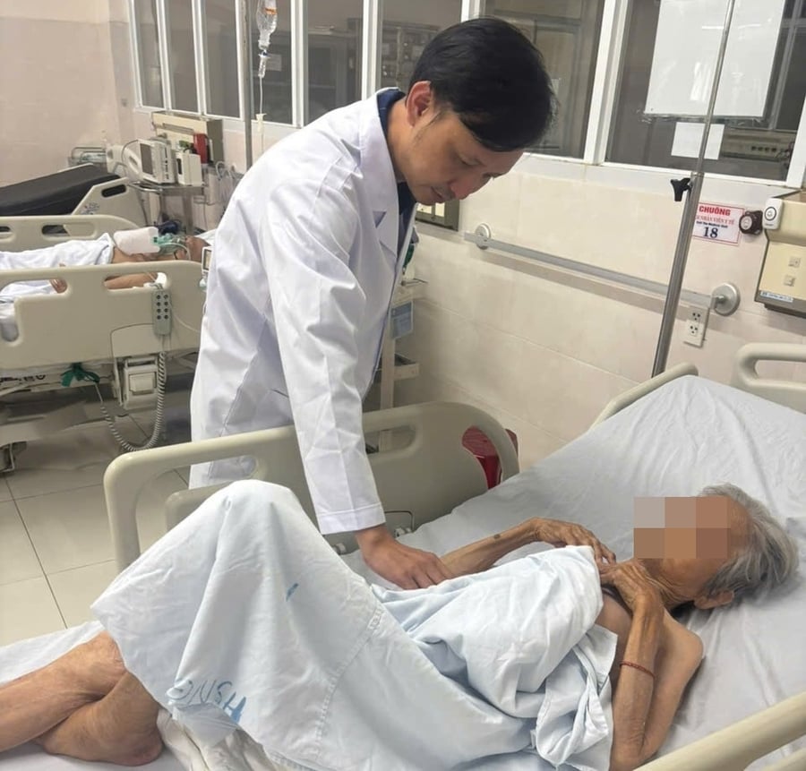 Nhờ mổ cấp cứu kịp thời nên sức khỏe bệnh nhân T. cải thiện rất nhanh. 