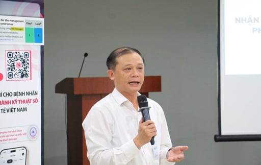 BS CKII. Nguyễn Đại Vĩnh - Giám đốc Trung tâm Kiểm soát bệnh tật phát biểu khai mạc Hội nghị.