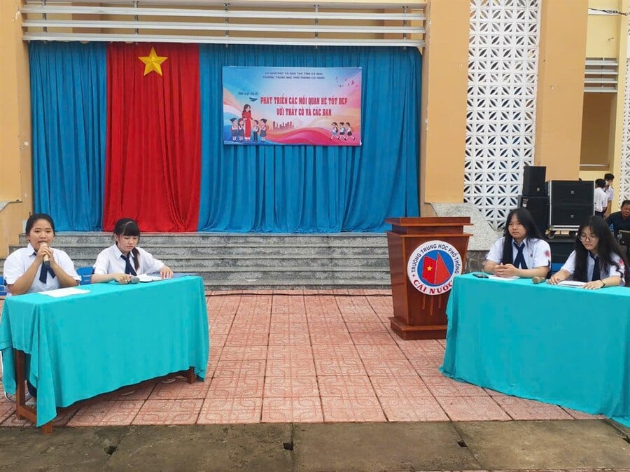 Quang cảnh buổi sinh hoạt