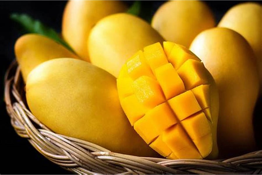Ăn xoài thường xuyên giúp da bóng khỏe, tự nhiên (Ảnh minh họa)