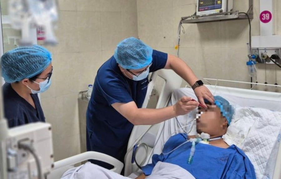 Nam bệnh nhân đã bình phục. Ảnh: BVCC
