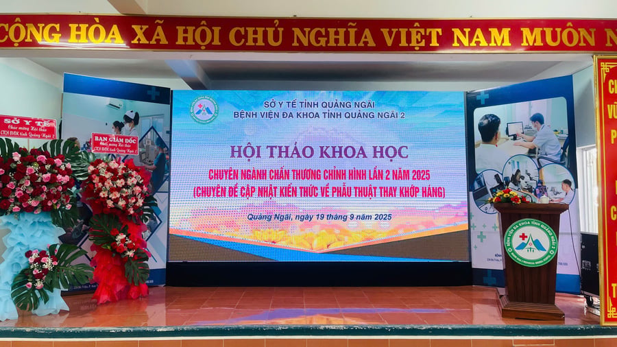 Hội thảo khoa học chuyên ngành chấn thương chỉnh hình lần thứ 2 năm 2025