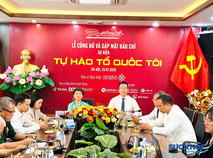Ban tổ chức chia sẻ thông tin về chuỗi hoạt động mang tên “Tự hào Tổ quốc tôi”