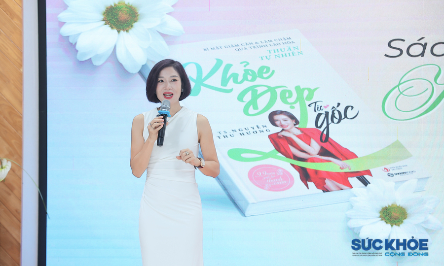 TS. Nguyễn Thu Hương chia sẻ những tâm huyết trong cuốn sách của mình 