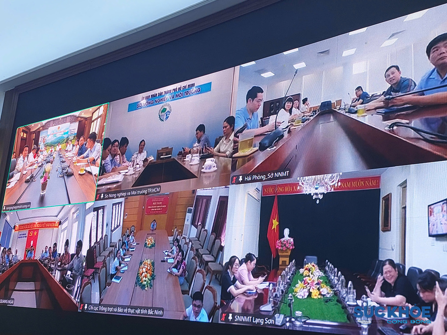 Hội nghị được kết nối tới gần 400 điểm cầu trên cả nước