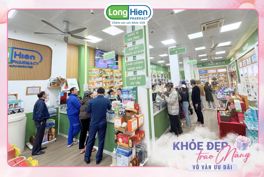 Chuỗi Nhà thuốc Long Hiền hiện có 9 cơ sở hoạt động chuyên nghiệp, rộng khắp địa bàn tỉnh Thanh Hóa