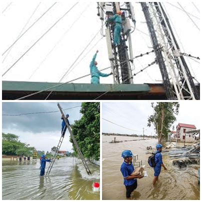 Bảm bảo thông tin liên lạc phòng, chống thiên tai với ưu tiên cao nhất, an toàn, tin cậy, nhanh chóng