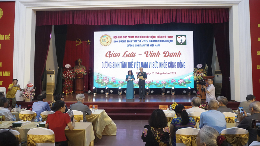 Chương trình giao lưu – vinh danh Dưỡng sinh Tâm thể Việt Nam vì sức khỏe cộng đồng