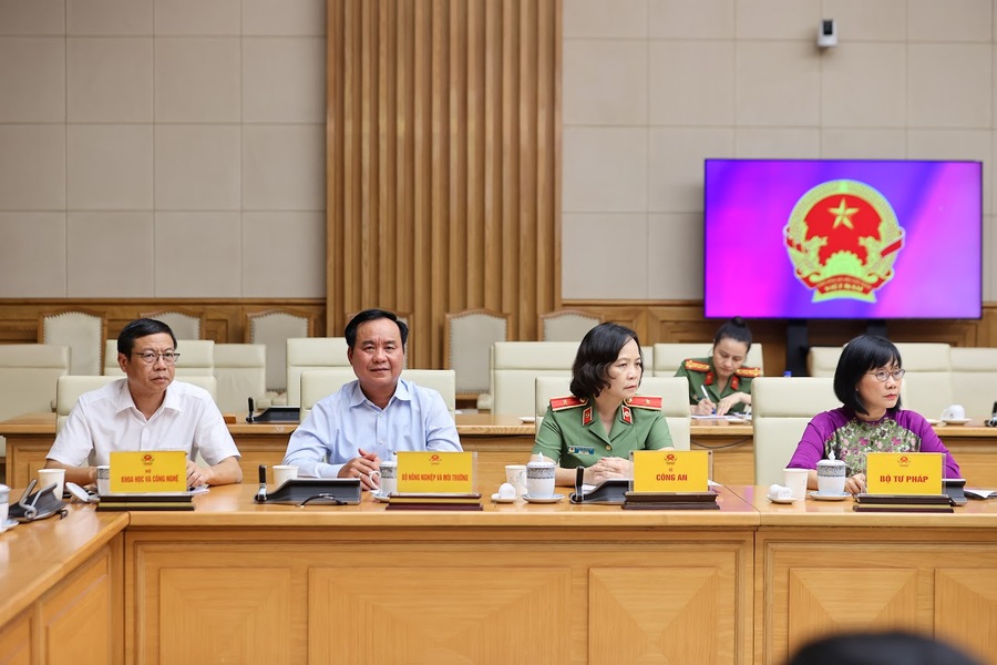 Các đại biểu tham dự cuộc họp (Ảnh: VGP/Nhật Bắc)