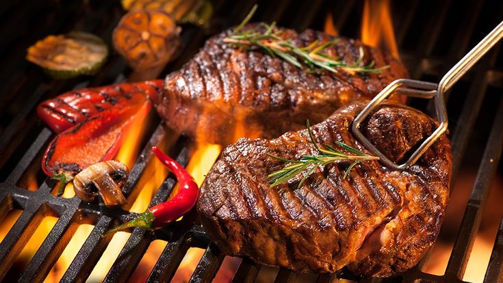 Đồ nướng cung cấp lượng protein dồi dào (Ảnh minh họa)