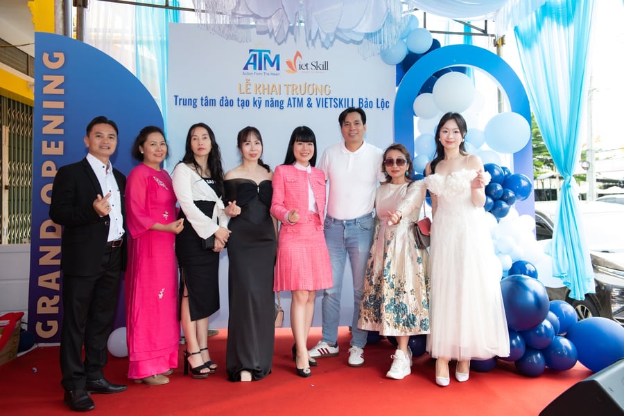 Lễ khai trương trung tâm đào tạo Kỹ năng ATM - Vietskill nằm trong chuỗi hoạt động của Chương trình cũng được kỳ vọng khai mở ra đường đi tương lai thế hệ trẻ và các khu vực lân cận.