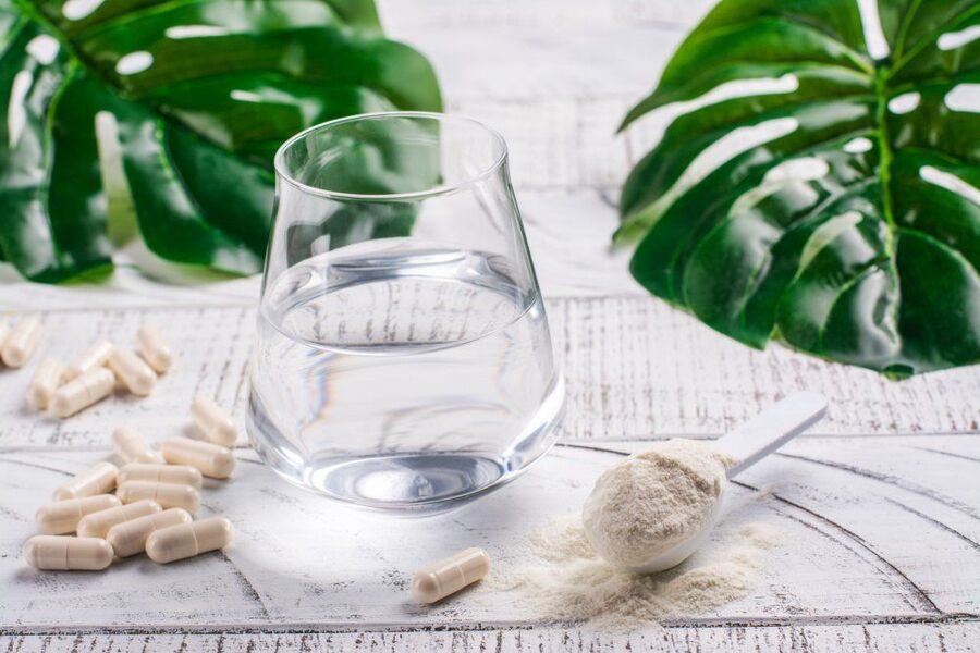 Nên uống Collagen vào buổi sáng khi bụng đói (Ảnh minh họa)     