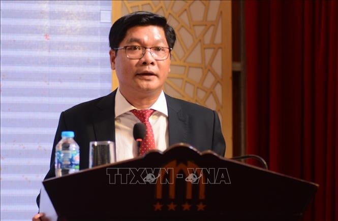 Ông Nguyễn Chí Tài, Phó Chủ tịch UBND thành phố Huế, phát biểu tại sự kiện (Ảnh: TTXVN)