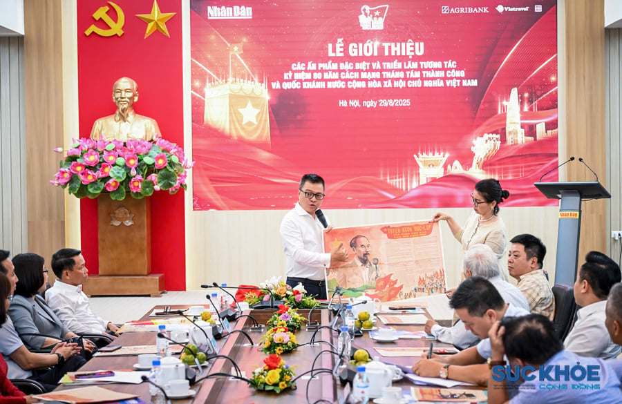 Báo Nhân Dân ra mắt ấn phẩm đặc biệt kỷ niệm 80 năm Cách mạng Tháng Tám và Quốc khánh 2/9