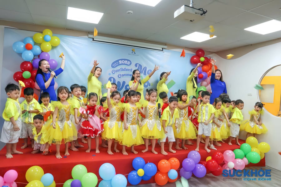 Lễ khai giảng năm học mới 2025 - 2026 với cô trò trường mầm non Little Sol Montessori Mỹ Đình