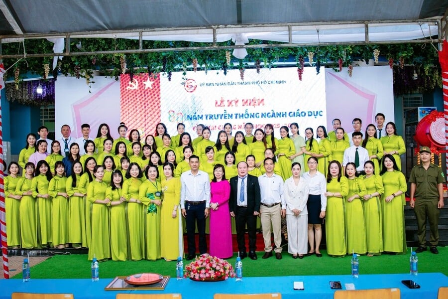 Lễ khai giảng tại trường tiểu học Lương Thế Vinh năm học 2025 – 2026 diễn ra thành công rực rỡ trong sáng ngày 5/9