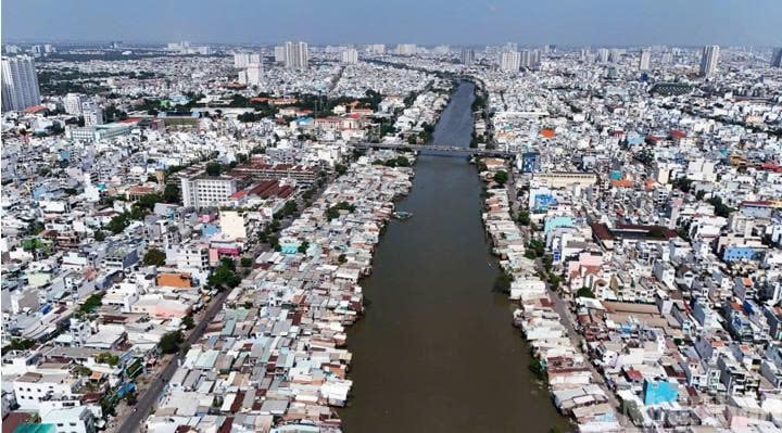 Dự án chỉnh trang đô thị bờ bắc kênh Đôi Thành phố Hồ Chí Minh nằm trong lộ trình giải tỏa nhà trên và ven kênh rạch ở Thành phố Hồ Chí Minh