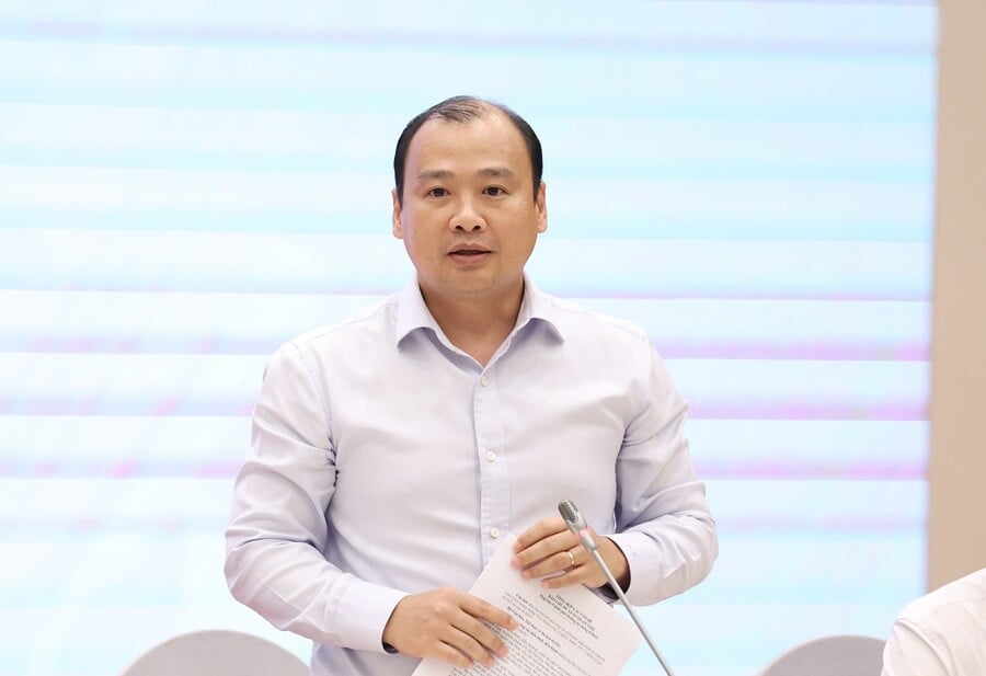 Thứ trưởng Thường trực Bộ VHTT&DL Lê Hải Bình làm rõ ý nghĩa và giá trị lịch sử của lễ diễu binh diễu hành kỷ niệm Quốc khánh 2/9 và Cách mạng tháng 8 (Ảnh: VGP)
