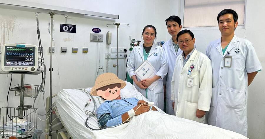 Bệnh nhân phục hồi nhanh chóng sau 01 ngày cấp cứu ngừng tuần hoàn và tái thông động mạch vành