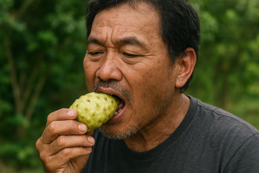 Nhàu có thể chế biến thành nhiều món ăn (Ảnh minh hoạ)    