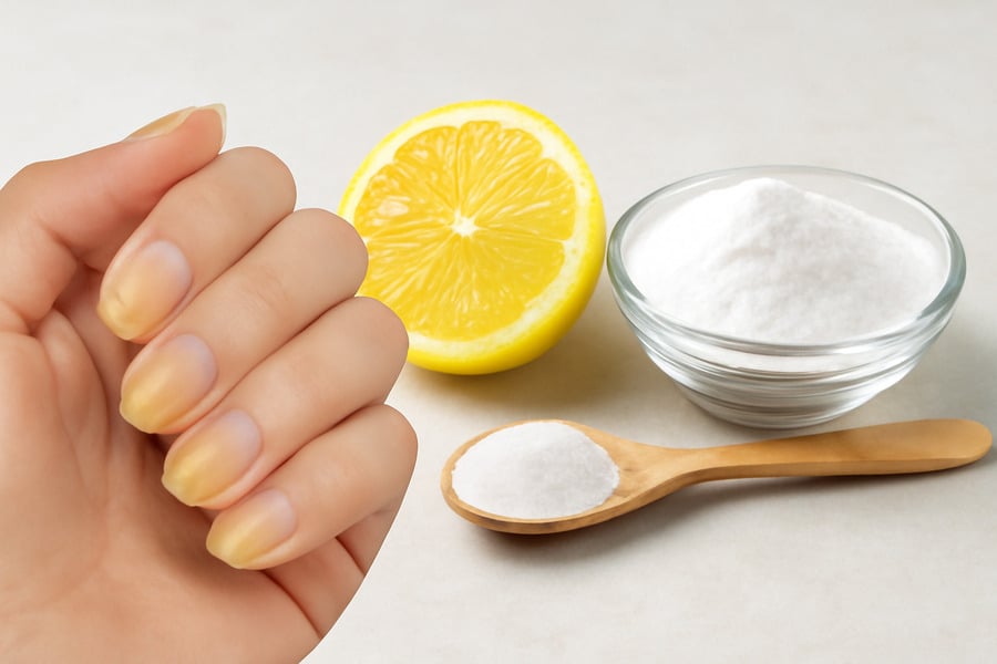 Chanh và baking soda là nguyên liệu giá rẻ, dễ kiếm (Ảnh minh họa)