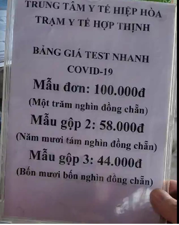 bang gia nx