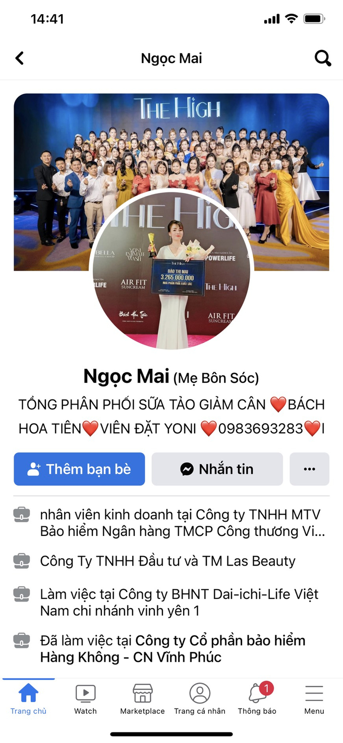 facebôk nguoi tieu dung mua