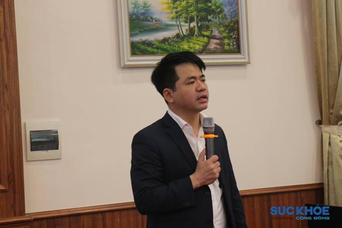 TS. Trần Minh Ngọc - Phó Cục trưởng Cục quản lý Y Dược cổ truyền, Bộ Y tế tham luận chủ đề 