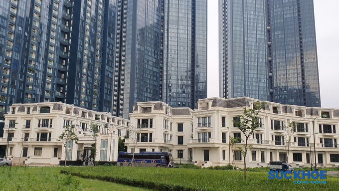 Mảnh đất được khách hàng mua tại số B8-36 của dự án Sunshine City thấp tầng