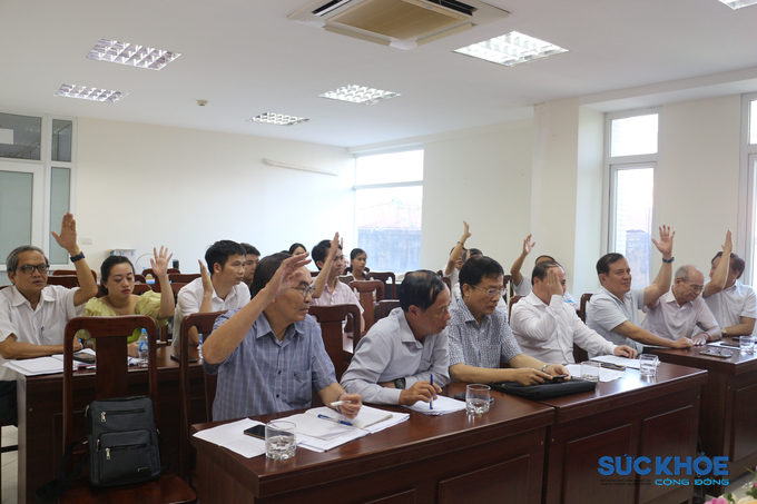 Các ủy viên đều tán thành 100% về tờ trình báo cáo của Ban Thường trực