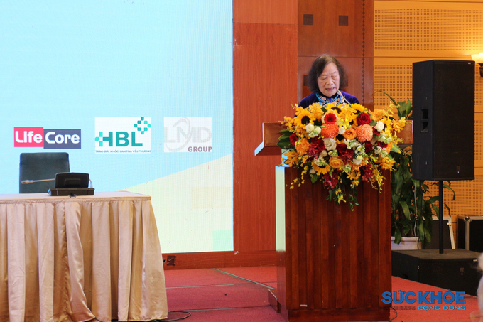 PGS. TS Nguyễn Thị Chính phát biểu bế mạc Hội thảo