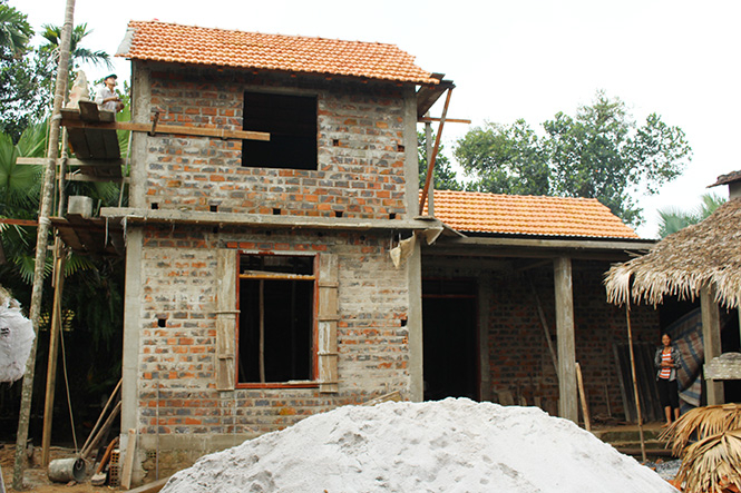TP. Tam Kỳ triển khai xây dựng chòi, phòng trú bão cho hộ dân trên địa bàn thành phố (Ảnh minh họa)