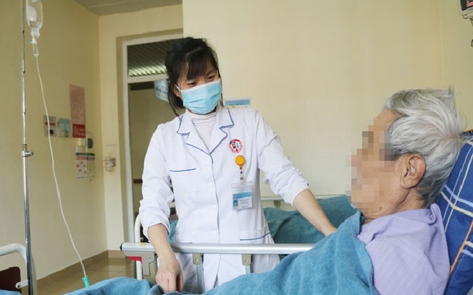 Bệnh nhân được theo dõi tại bệnh viện. Ảnh: BVCC