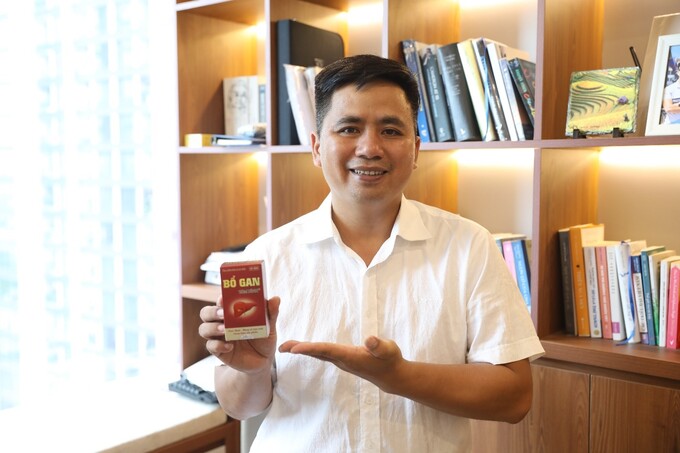 Anh Cảnh phấn khởi vì tình trạng mẩn ngứa cải thiện tốt sau khi dùng Bổ gan Tâm Bình