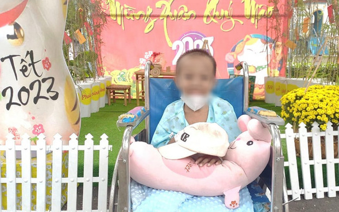 Bệnh nhi hồi phục sau điều trị. Ảnh: BVCC