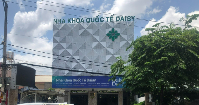 Phòng khám chuyên khoa Răng hàm mặt Daisy tại địa chỉ số 65-67 Phú Lợi, phường Phú Lợi, TP Thủ Dầu Một, tỉnh Bình Dương