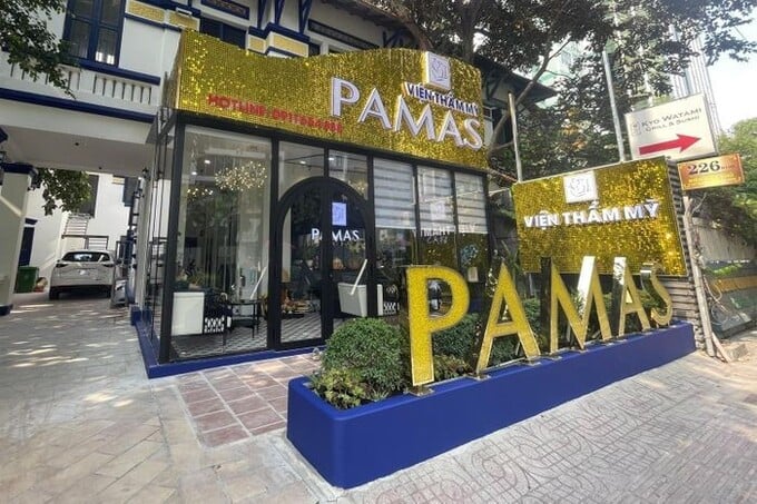 Bệnh viện Thẩm mỹ Pamas Sài Gòn (chăm sóc da) bị xử phạt 70 triệu đồng, do có vi phạm tại địa chỉ 226 Bis Điện Biên Phủ, phường Võ Thị Sáu, Quận 3, TP. Hồ Chí Minh
