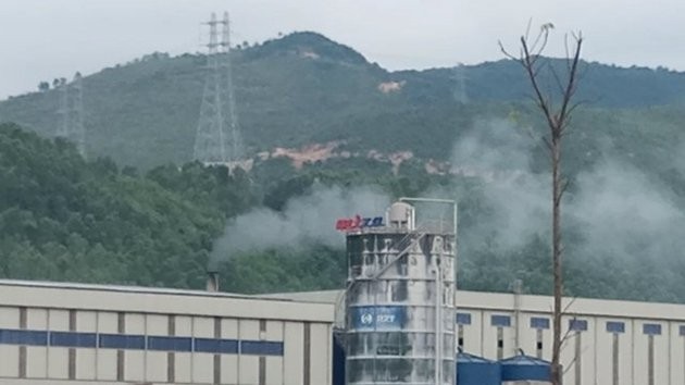 Công ty Miza Nghi Sơn bị xử phạt vì xả thải vượt quy chuẩn. (Ảnh: https://tienphong.vn)