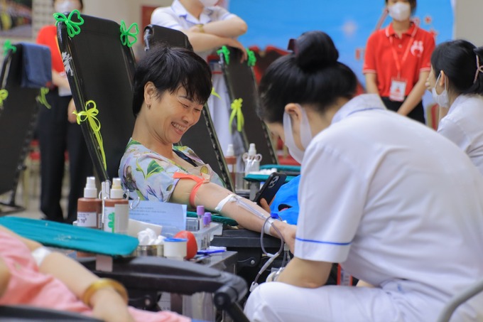 Ảnh: Hội Thanh niên vận động hiến máu Hà Nội