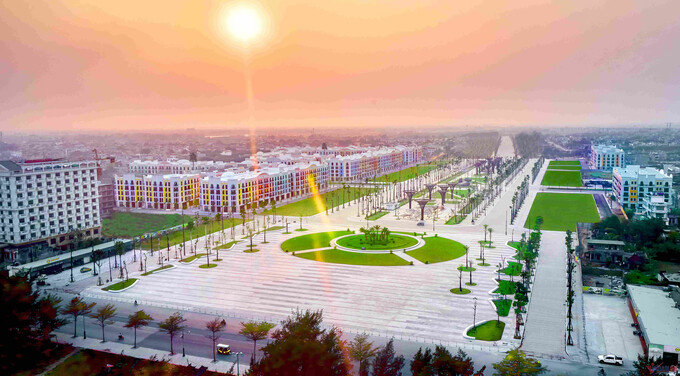Quảng trường biển Sầm Sơn được ví như khu 