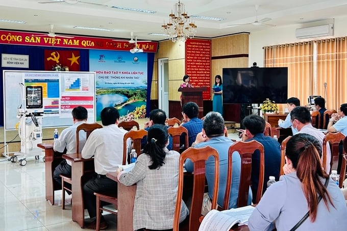 Quang cảnh khoá đào tạo