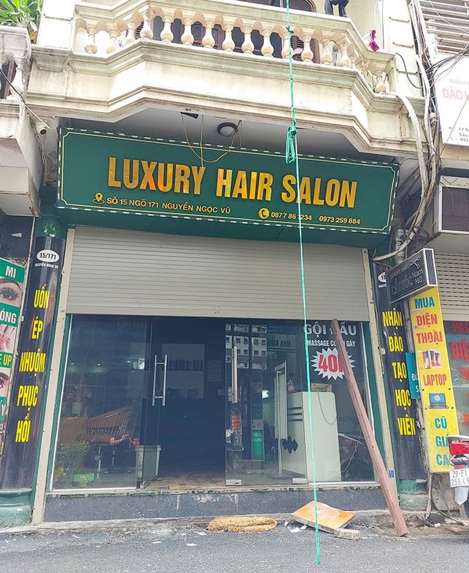 Ngôi nhà xảy ra cháy. Ảnh: Tin tức