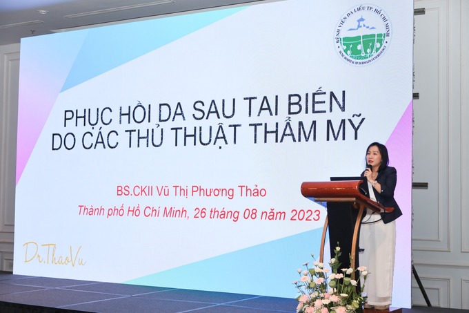 BS.CKII Vũ Thị Phương Thảo báo cáo chuyên đề 
