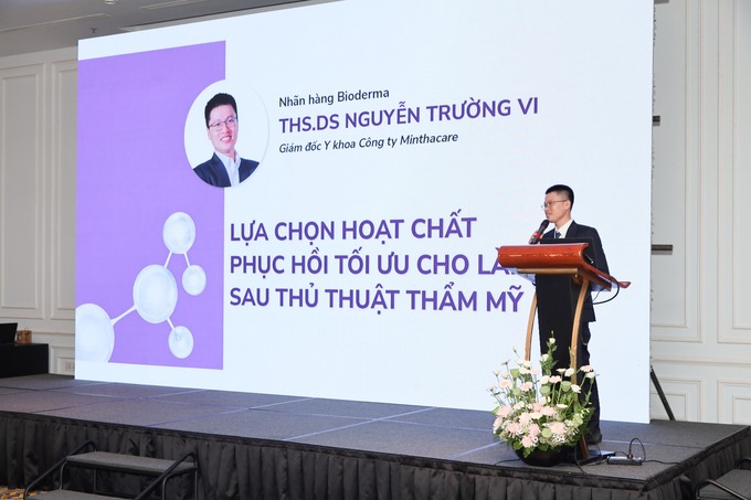 Ths.DS Nguyễn Trường Vi báo cáo chuyên đề: 