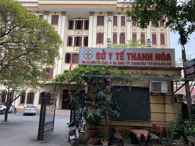 Sở Y tế Thanh Hóa.