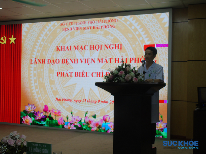 bac sy le hong son phat bieu tai hoi nghi