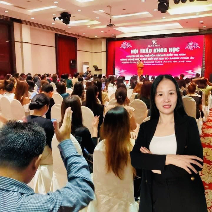 Đến với Karmel, Nguyễn Thị Tú được học tập, tham gia nhiều hoạt động trong ngành làm đẹp 
