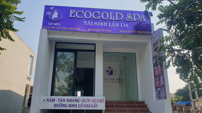 Cơ sở Spa của Ecogold tại Hải Dương và Vĩnh Phúc