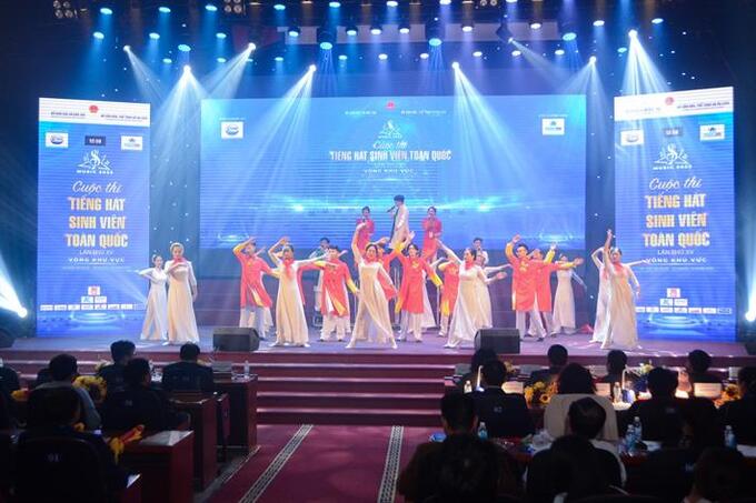 53 tiết mục đặc sắc đã được 21 trường đại học khu vực phía Bắc mang đến Cuộc thi. Ảnh: Trung tâm Truyền thông và Sự kiện